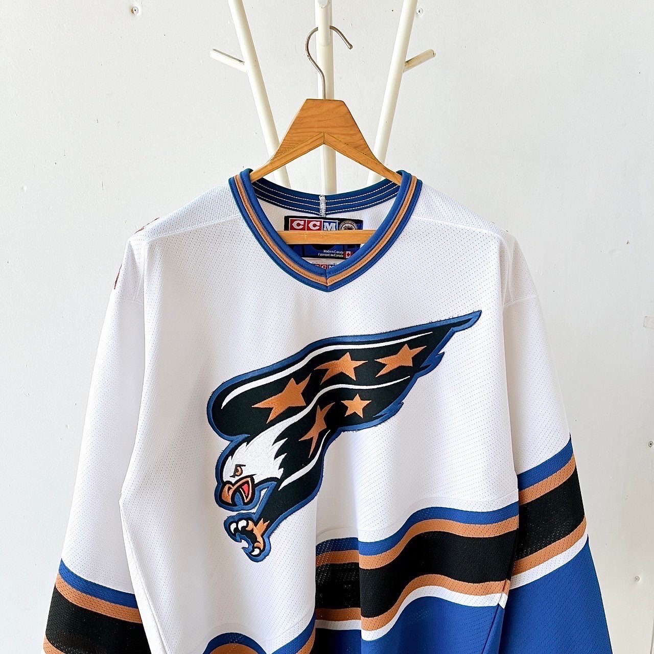 Vintage Washington Capitals NHL Jersey L Etsy UK
