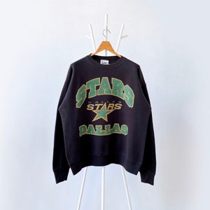 90s Dallas Stars NHL Sweatshirt/ L - Etsy