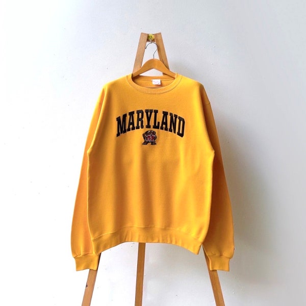 Vintage Universität von Maryland Terrapins Sweatshirt/ M