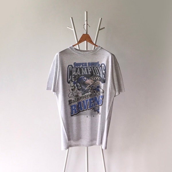 Camiseta vintage de la NFL de los Baltimore Ravens/ L