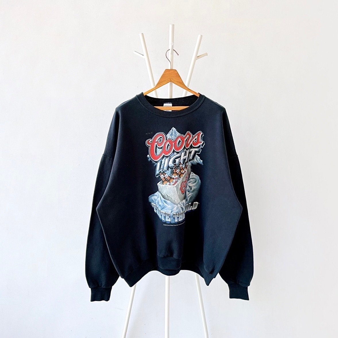 Vintage Coors Light Beer Crewneck Sweatshirt 2XL Etsy