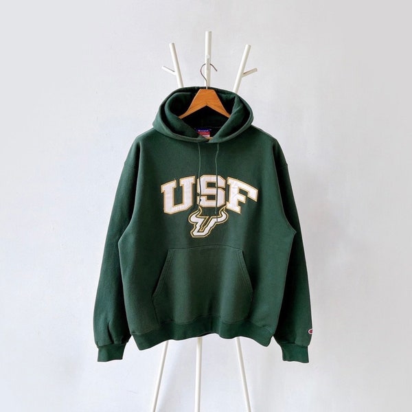 Vintage University of South Florida USF Bulls hoodie/ L