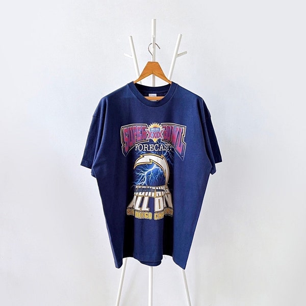 90s San Diego Chargers NFL t-shirt/ XL