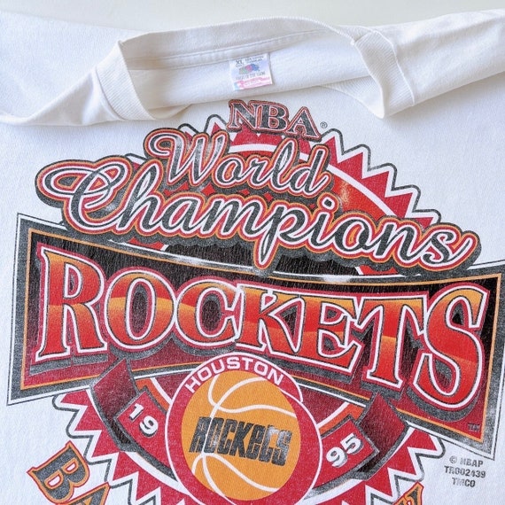 90s Houston Rockets NBA t-shirt/ XL - image 9