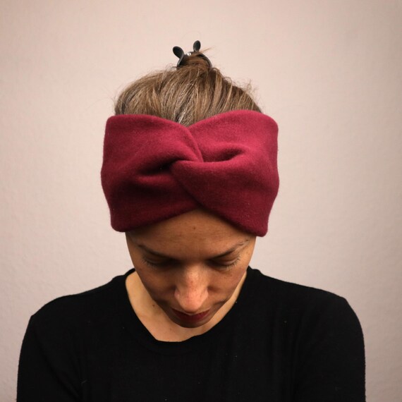 Warm Winter Accessory Headband Amazon.com: C.C Soft Stretch Winter Warm Cable Knit Fuzzy  main image 3