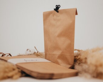 Beutel Kraftpapier für Adventskalender  - 12 Stück