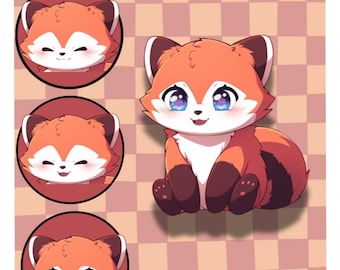 PNGTuber Roter Panda