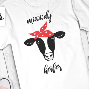 Download I Am The Crazy Mother Heifer Svg Heifer Face Svg Cow Svg Etsy
