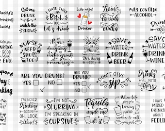 Download Funny drinking svg | Etsy