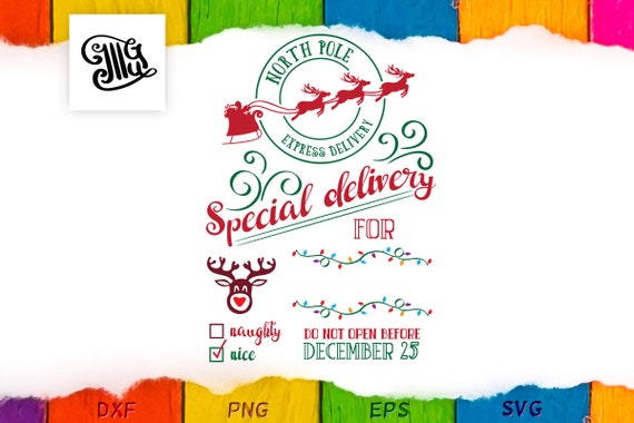 Download Art Collectibles Clip Art Special Delivery Svg North Pole Clipart Christmas Eve Crate Svg Bundle Christmas Eve Svg For Kids North Pole Stamp Svg