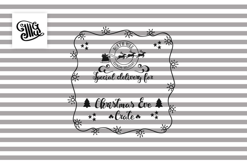 Download Art Collectibles Clip Art Special Delivery Svg North Pole Clipart Christmas Eve Crate Svg Bundle Christmas Eve Svg For Kids North Pole Stamp Svg