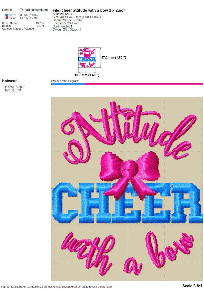 Cheer bow embroidery designs cute cheerleading embroidery  etsy Cheer bow embroidery designs cute cheerleading embroidery  etsy