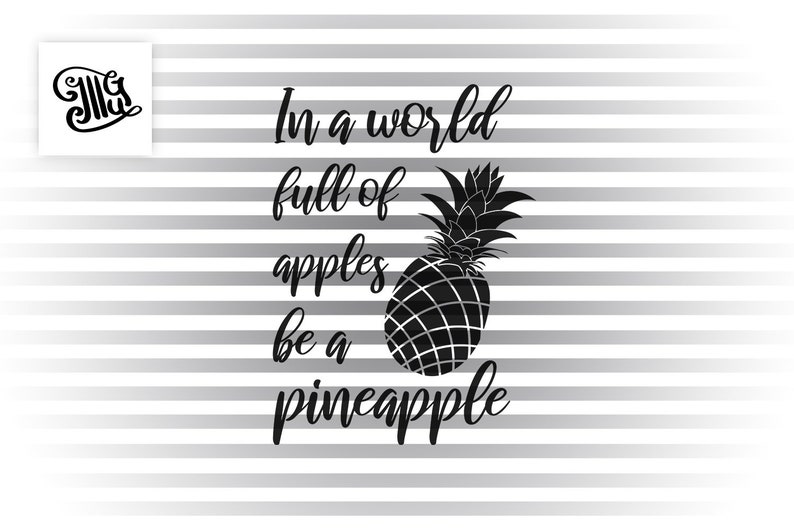 Download Pineapple Quotes SVG Pineapple SVG Files Tropical ...
