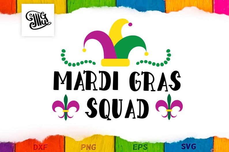Mardi Gras Squad Svg Mardi Gas Svg Adult Mardi Gras Shirt Etsy
