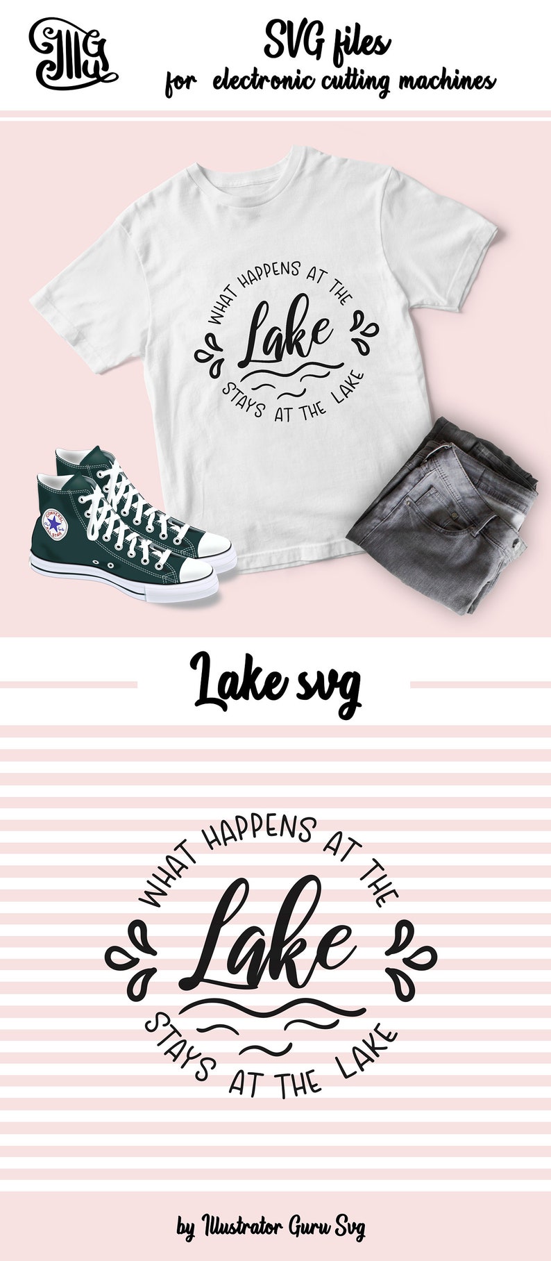 Download Lake SVG Cut Files Camping Sublimation Funny Lake Shirt SVG | Etsy