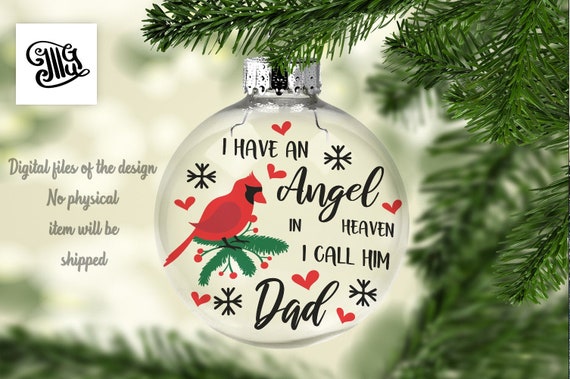 Download I Have An Angel Svg Cardinal Memorial Svg For Dad Cardinal Etsy