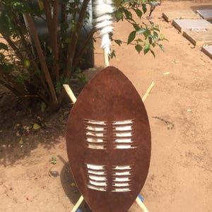 African Shield Stand - Etsy