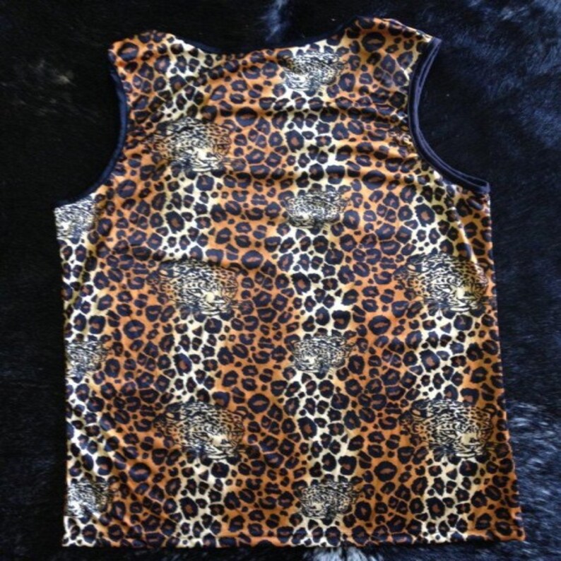 Leopard Print Zulu African Traditional Vestingwe Etsy
