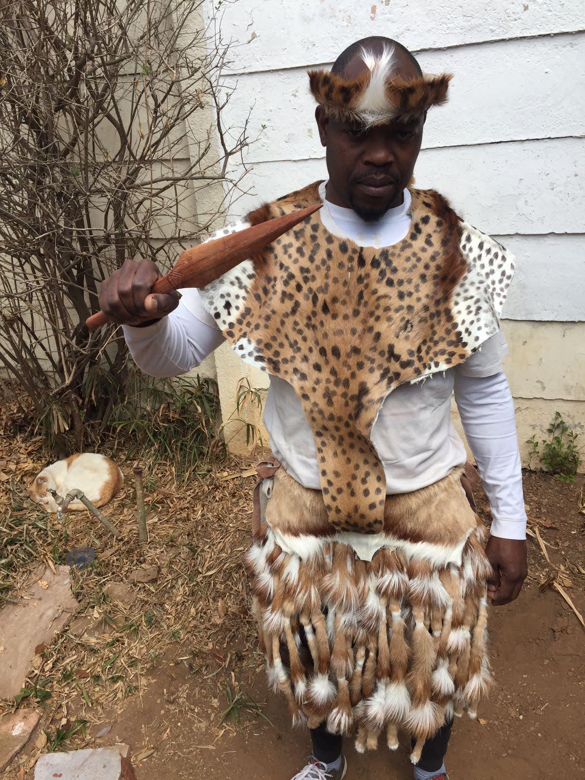 3-in-1 Zulu Ibheshu, Slene, and Umqhele Headband Set - 100% Genuine ...