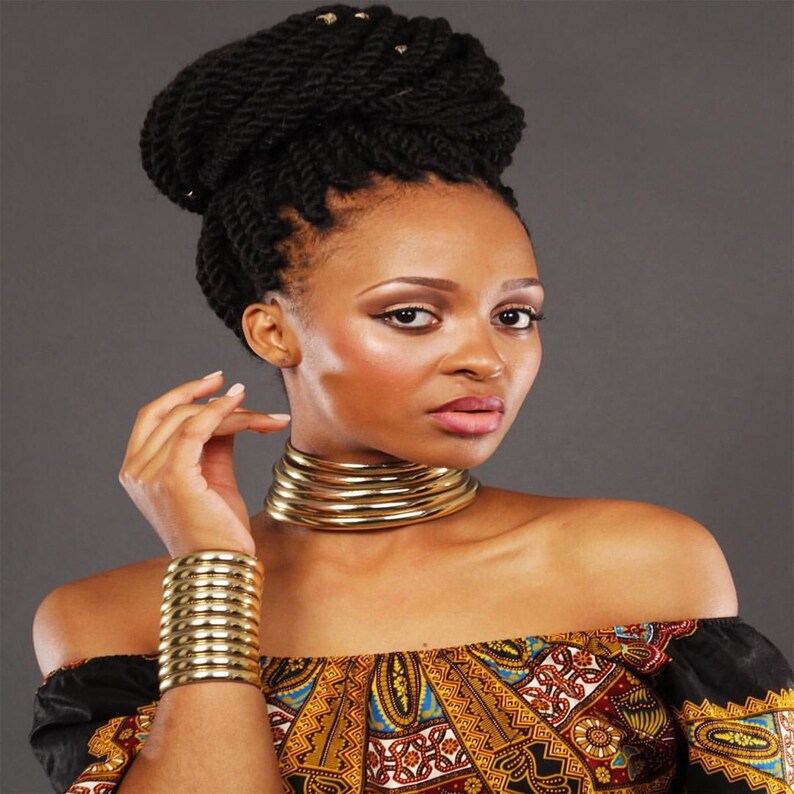 Traditional African Ndebele Neck Ring/chokers African Etsy