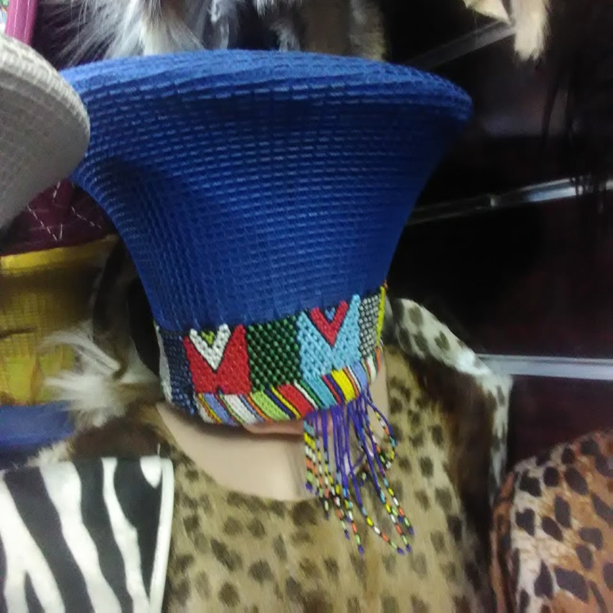 Large Zulu Hat African Hat Isicholo African Bucket Hat | Etsy