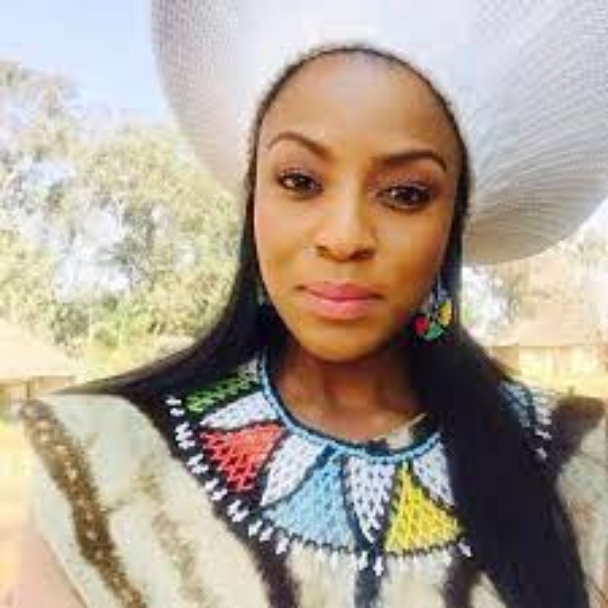 Large Zulu Hat African Hat Isicholo 
