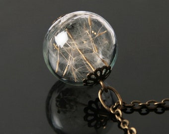 Necklace Dandelion -Bead M-