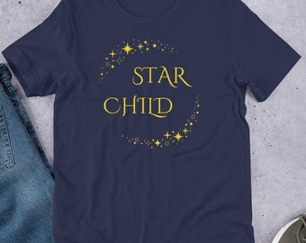 T-Shirt Enfant Étoile | Graines d'étoiles | Cadeau de graines d'étoiles de métaphysique du nouvel âge