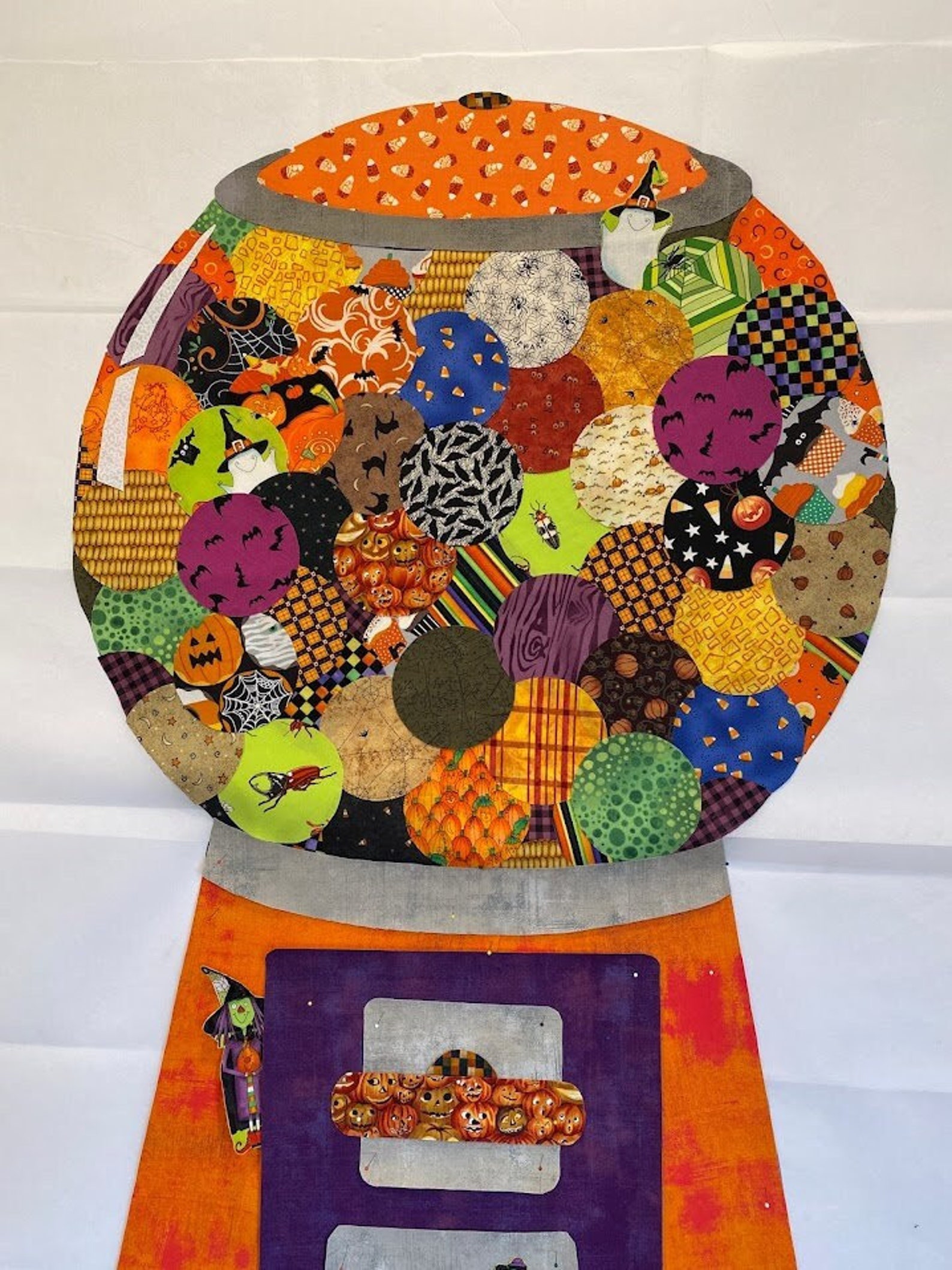 I Spy Gumballs Collage Art Quilt Pattern Etsy