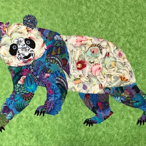 Moo-Shu Collage Quilt Digital Download Pattern PDF