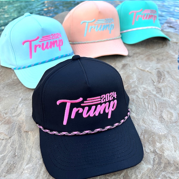 Trump 2024 Embroidered Ladies Hat