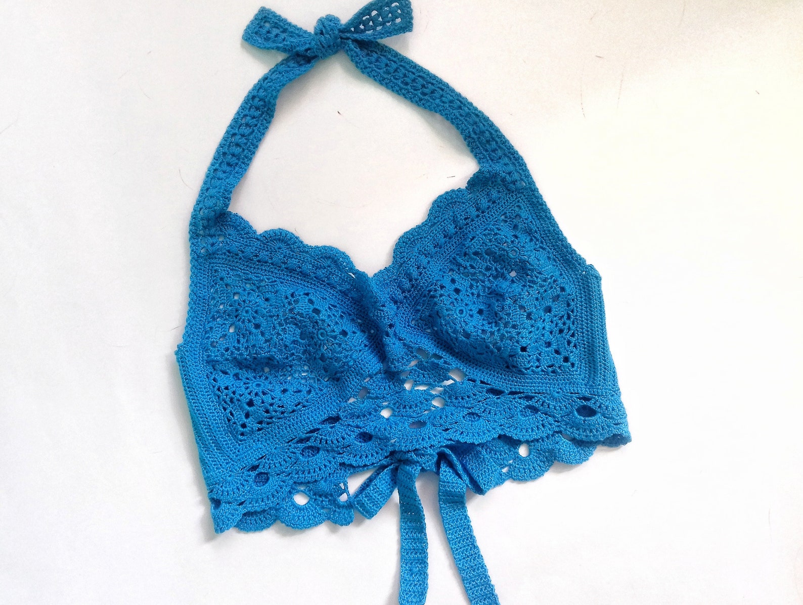 Crochet Lace Bralette PDF Tutorial | Etsy