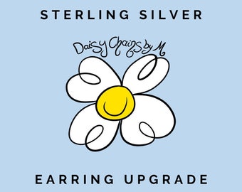 Upgrade: Sterling Silver Earring Fittings