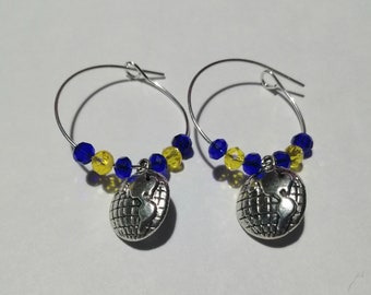 Come From Away Musical Inspired Hoop Earrings