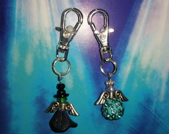 Wicked Musical Elphaba and Glinda Bag Charms
