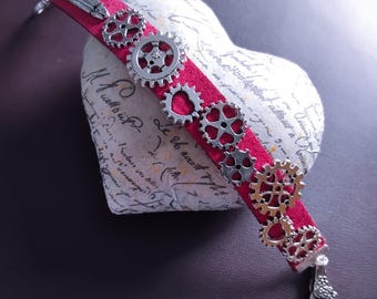 Clockmaker's Daughter Inspired Cuff Bracelet