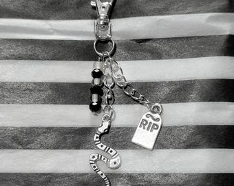 Beetlejuice Musical Inspired Bag Charm