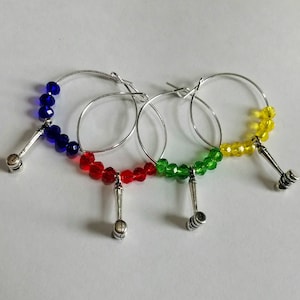 Heathers Musical Inspired Hoop Earrings