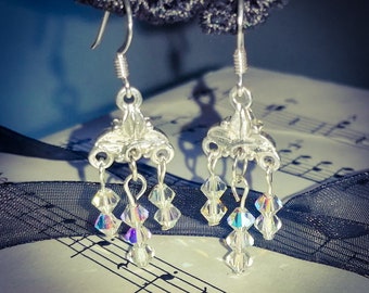 Phantom of the Opera Chandelier Earrings