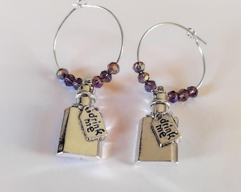 Death Becomes Her Inspired Hoop Earrings
