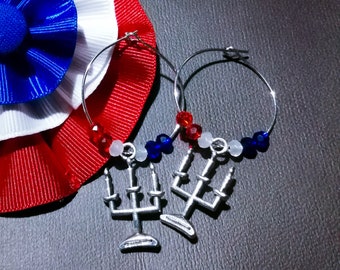 Les Misérables Inspired Hoop Earrings