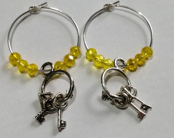 Fun Home Musical Inspired Hoop Earrings