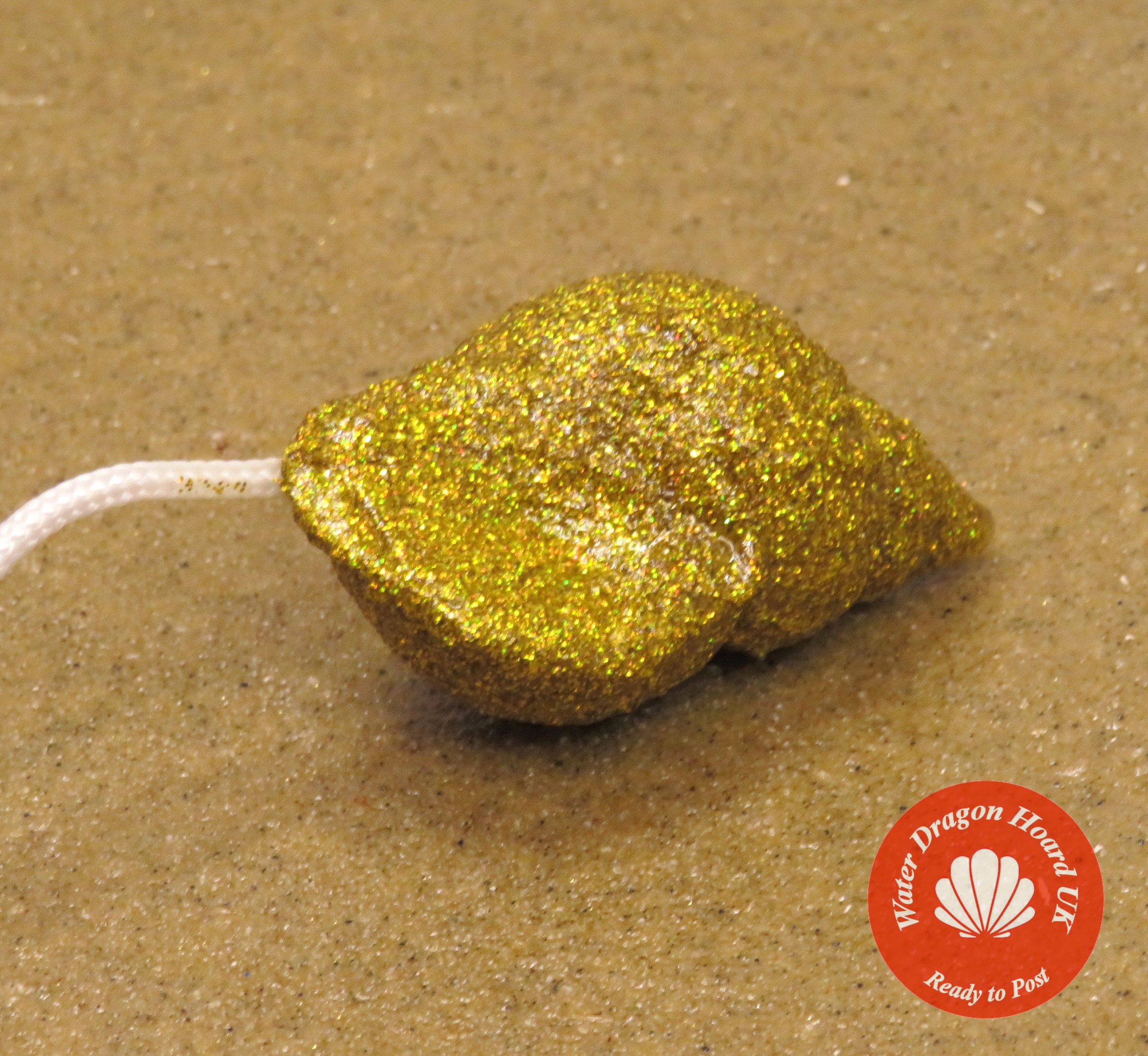 OOAK Nautical-themed Light Pull Handle From Beach Shell, Glittered in ...