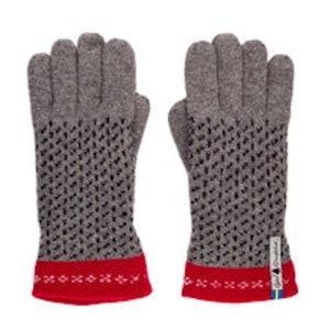 Skaftö Pattern Swedish Merino Wool Touchscreen Gloves Ojbro Vantfabrik