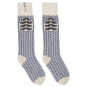 Gotland Pattern Swedish Socks Ojbro Vantfabrick