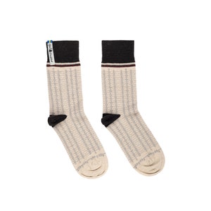 Everyday Swedish Socks - Eksharad Pattern - Merino Wool - Ojbro Vantfabrick