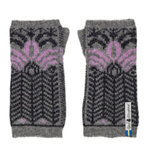 Fager Pattern Swedish Wrist Warmers Ojbro Vantfabrik