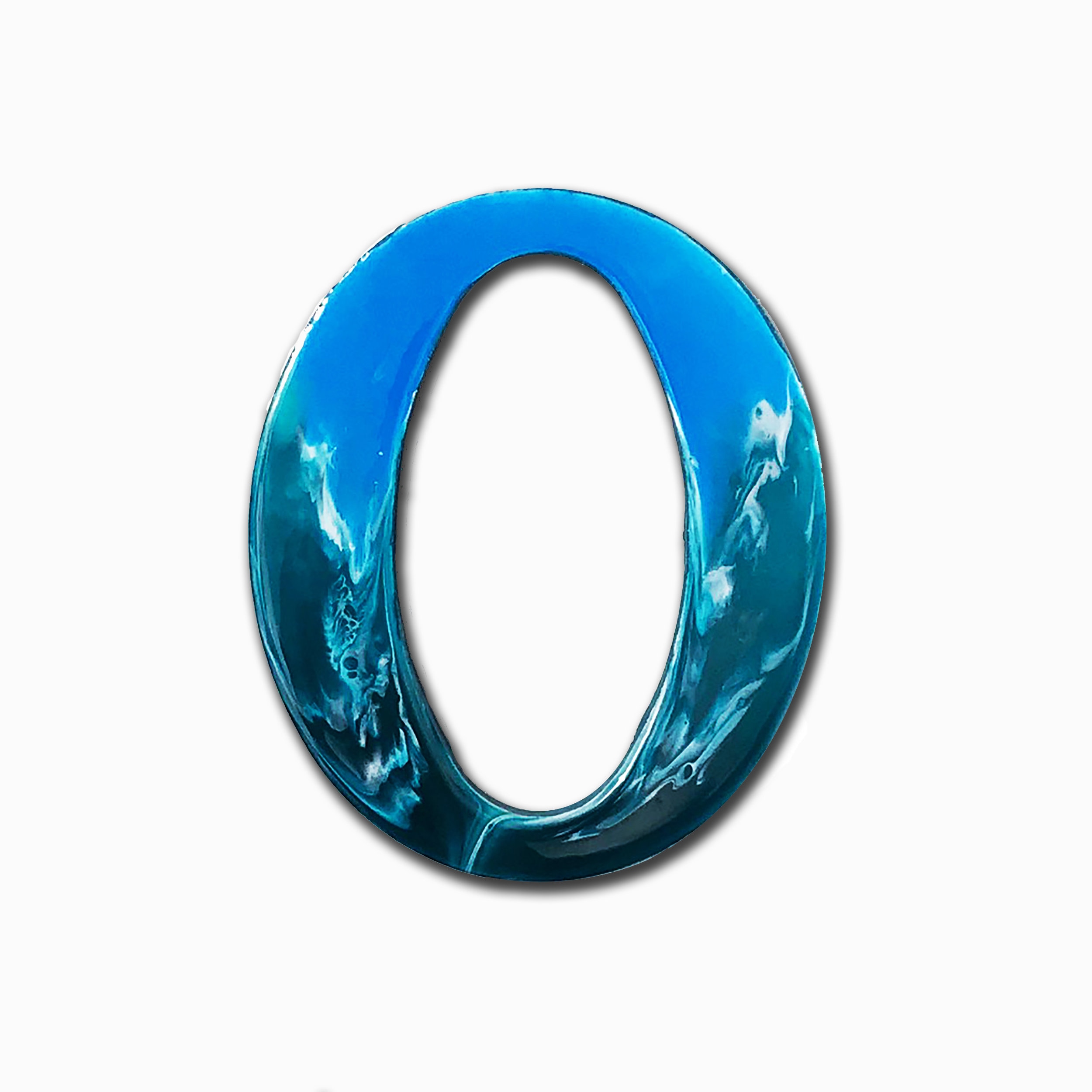 Буквы волны. Letter o is for Ocean. Ocean Lettering.