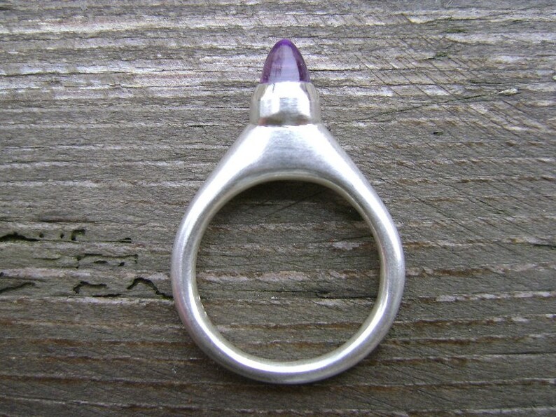 KK19,Silberring / Amethyst Bild 3