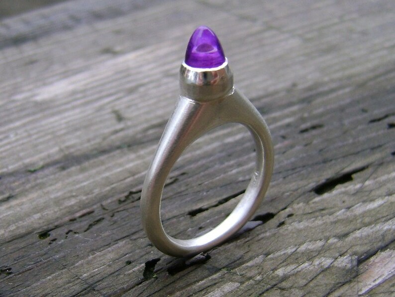 KK19,Silberring / Amethyst Bild 1